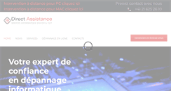 Desktop Screenshot of directassistance.ch